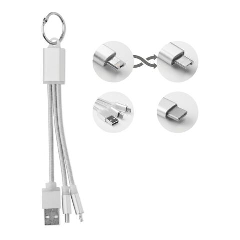 Schlüsselring mit Kabel-Set