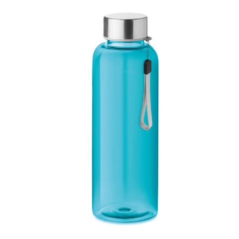 Trinkflasche Tritan transparent-blau | ohne Werbeanbringung | Nicht verfügbar | Nicht verfügbar