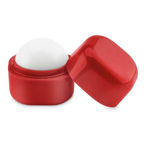 Werbeartikel Lippenbalsam Lips – rot – mit Logo bedruckt