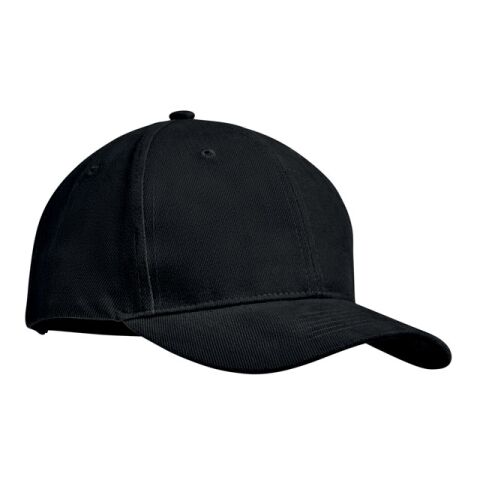 Baseball Kappe 6 Panels Tekapo schwarz | ohne Werbeanbringung | Nicht verfügbar | Nicht verfügbar | Nicht verfügbar