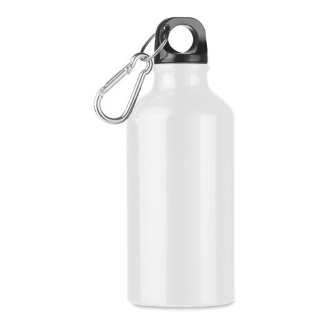 Aluminium Trinkflasche 400ml weiß | ohne Werbeanbringung | Nicht verfügbar | Nicht verfügbar | Nicht verfügbar