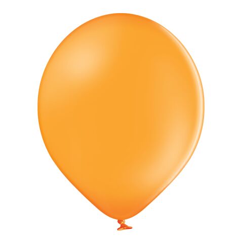 Werbeartikel Luftballon – orange – 90/100 cm – mit Logo bedruckt für Messen und Promotionaktionen
