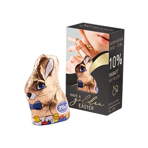 Osterhase Mini weiß | 4c Euroskala | Klett Osterhase