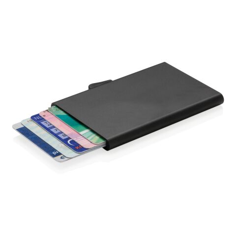 C-Secure Aluminium RFID Kartenhalter schwarz | ohne Werbeanbringung | Nicht verfügbar | Nicht verfügbar | Nicht verfügbar