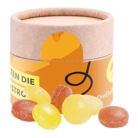 Papierdose Eco Mini 4c Euroskala | Mini Bonbons Fruchtmix