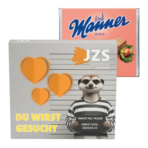 Präsentbox Premium Päckchen Manner Waffel