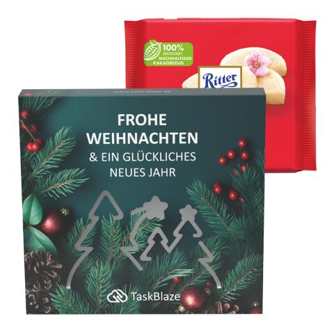 Präsentbox Premium 1 Tafel Ritter SPORT Marzipan