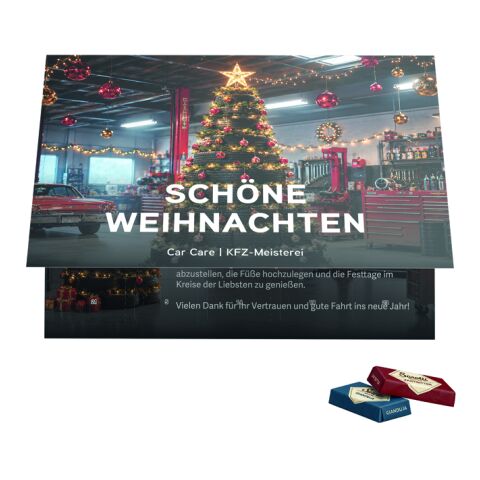Premium Tisch Adventskalender Flip Cover Querformat Sarotti Schokoladentäfelchen
