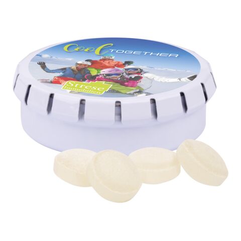 Quick Box weiß | ohne Werbeanbringung | Mini Bonbons Japanisch Minze