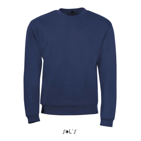 SPIDER HERREN SWEATER 260g französisch blau | L | 1-farbiger Siebdruck | Rückseite | 280 mm x 400 mm | Nicht verfügbar