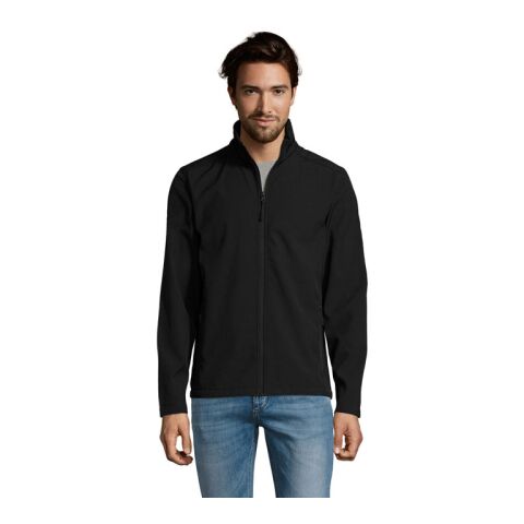 RACE Herren Jacke 280g schwarz | M | Stickerei | Vorderseite Brust | 100 mm x 100 mm | 100