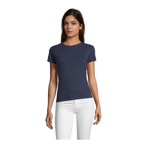 REGENT FIT WOMEN 150g navy blau | S | 1-farbiger Siebdruck | Rückseite | 280 mm x 400 mm | Nicht verfügbar