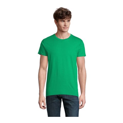 Werbeartikel PIONEER MEN T-Shirt 175g – kelly grün – L – mit Logo bedruckt
