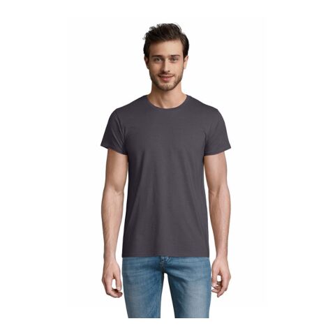 Werbeartikel PIONEER MEN T-Shirt 175g – mausgrau – XXL – mit Logo bedruckt