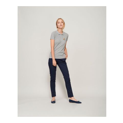 PLANET WOMEN Polo 170g arktischblau | XL | 1-farbiger Siebdruck | Vorderseite Brust | 100 mm x 100 mm | Nicht verfügbar