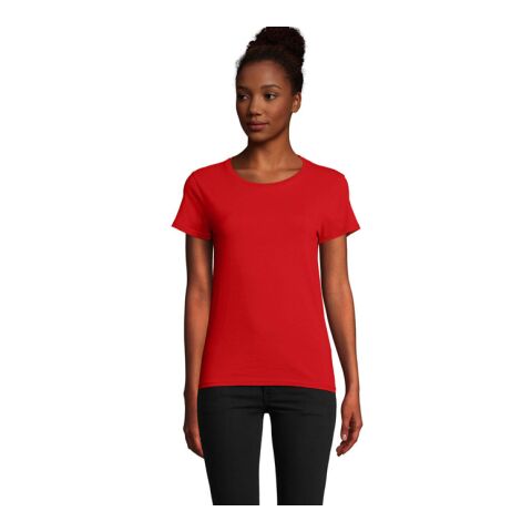 PIONEER WOMEN T-Shirt 175g rot | M | 1-farbiger Siebdruck | Rückseite | 280 mm x 400 mm | Nicht verfügbar