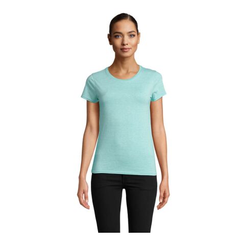 Werbeartikel CRUSADER WOMEN T-Shirt 150g | heide hellgrün | mit Logo bedrucken