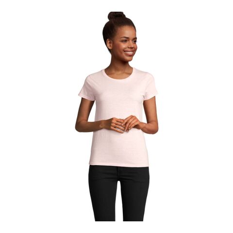 Werbeartikel CRUSADER Damen T-Shirt 150g – heide pink – XXL – mit Logo bedruckt