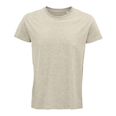 Werbeartikel CRUSADER MEN T-SHIRT | heide beige | mit Logo bedrucken