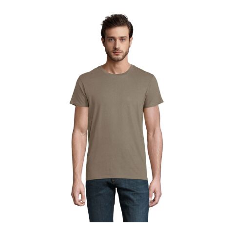 Werbeartikel CRUSADER MEN T-SHIRT | khaki | mit Logo bedrucken