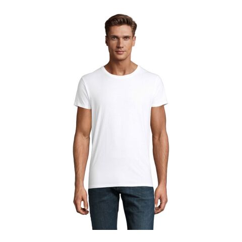 CRUSADER MEN T-SHIRT weiß | S | 1-farbiger Siebdruck | Rechter Arm | 100 mm x 70 mm | Nicht verfügbar