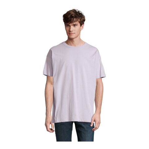 Werbeartikel BOXY MEN T-SHIRT OVERSIZE | lila | mit Logo bedrucken