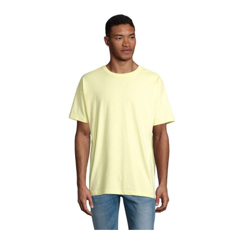 Werbeartikel BOXY MEN T-SHIRT OVERSIZE | hellgelb | mit Logo bedrucken