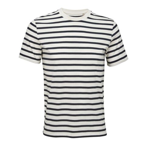 Werbeartikel LEGEND T-Shirt Bio 175g – navy off white – XS – mit Logo bedruckt