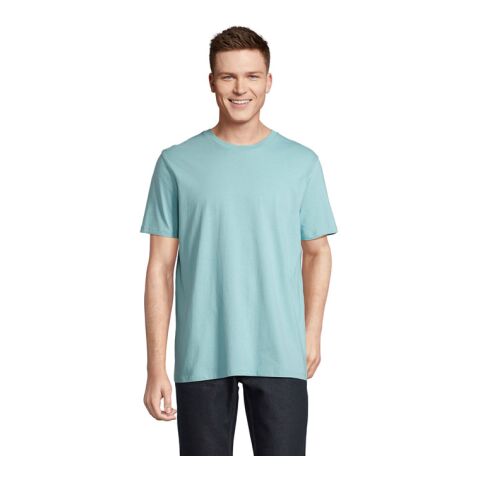 Werbeartikel LEGEND T-Shirt Bio 175g – poolblau – XXL – mit Logo bedruckt