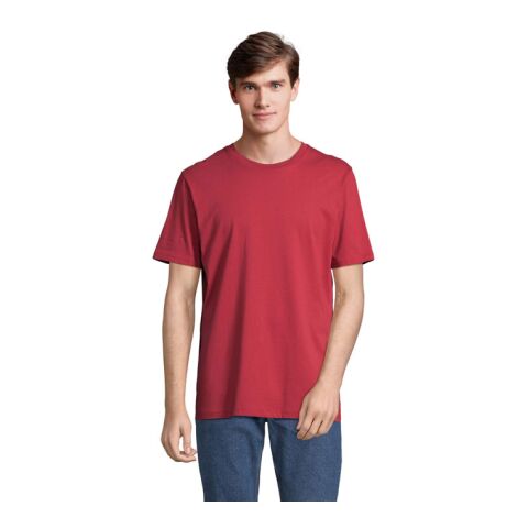 Werbeartikel LEGEND T-Shirt Bio 175g | Folk Red Twin | mit Logo bedrucken