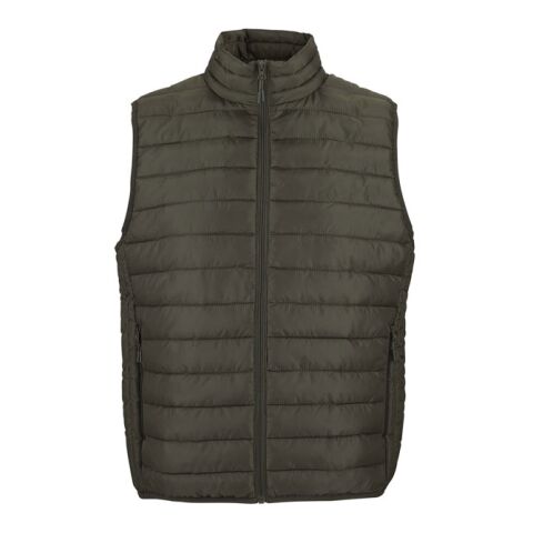 STREAM MEN Bodywarmer army | S | Stickerei | Brust rechts | 100 mm x 40 mm | 40