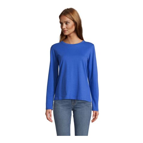 Werbeartikel MONARCH DAMEN T-SHIRTS | königsblau | mit Logo bedrucken