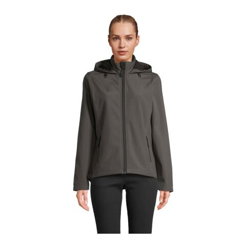 RACE WOMEN HOODED JACKET grau | L | ohne Werbeanbringung | Nicht verfügbar | Nicht verfügbar | Nicht verfügbar