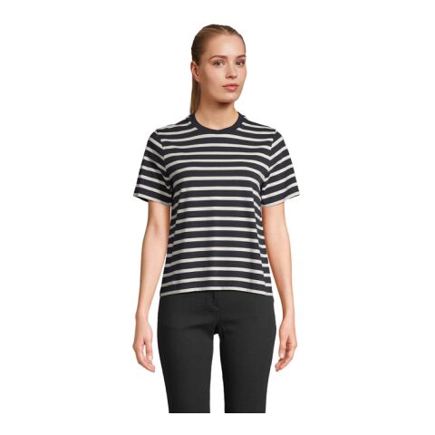 LEGEND WOMEN T-SHIRT Navy|Off White | XXL | ohne Werbeanbringung | Nicht verfügbar | Nicht verfügbar | Nicht verfügbar