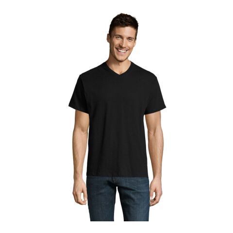 VICTORY HERRENT-SHIRT 150g tiefschwarz | M | 1-farbiger Siebdruck | Vorderseite Brust | 100 mm x 100 mm | Nicht verfügbar