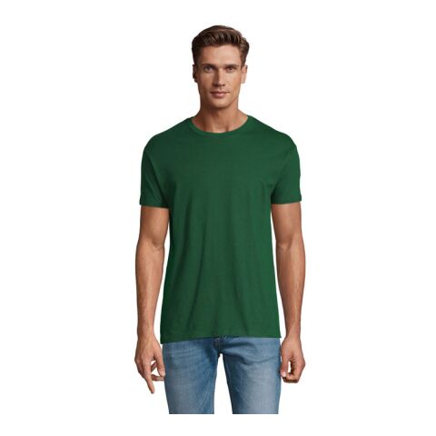 REGENT Uni T-Shirt 150g flaschengrün | L | 1-farbiger Siebdruck | Rechter Arm | 100 mm x 70 mm | Nicht verfügbar