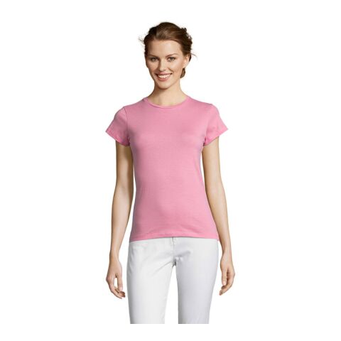 Teamkleidung T-Shirt SOL'S Miss – orchidee pink – mit Logo bedruckt Gr. XXL