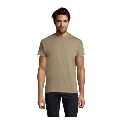 Werbeartikel IMPERIAL MEN T-Shirt 190g | khaki | mit Logo bedrucken