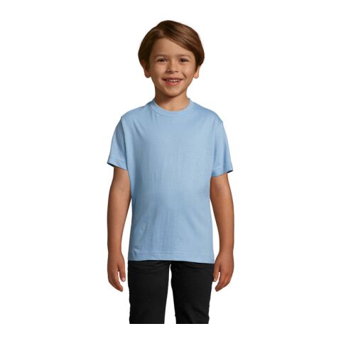 IMPERIAL KINDER T-SHIRT 190g himmelblau | M | 1-farbiger Siebdruck | Vorderseite Brust | 70 mm x 70 mm | Nicht verfügbar