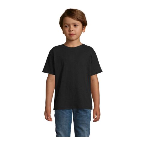 Werbeartikel T-Shirt SOL'S Regent – tiefschwarz – mit Logo bedruckt 100% Baumwolle Gr. 3XL