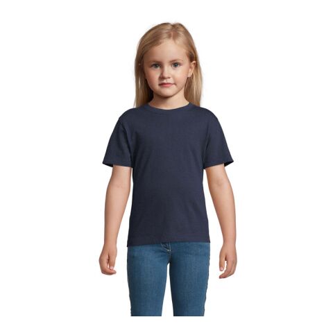 Werbeartikel REGENT KINDER T-SHIRT 150g – navy blau – L – mit Logo bedruckt