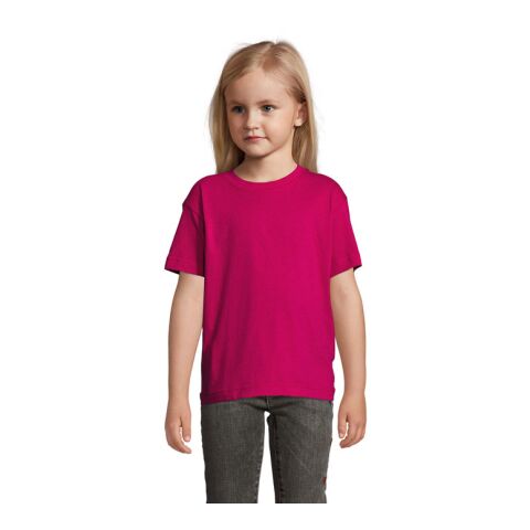 Werbeartikel REGENT KINDER T-SHIRT 150g | fuchsia | mit Logo bedrucken