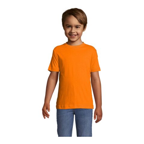 Werbeartikel REGENT KINDER T-SHIRT 150g | orange | mit Logo bedrucken