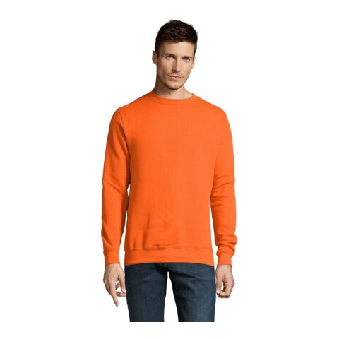 Werbeartikel NEW SUPREME SWEAT UNISEXE – orange – XS – mit Logo bedruckt