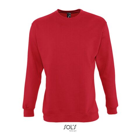 Werbeartikel NEW SUPREME SWEAT UNISEXE – rot – 3XL – mit Logo bedruckt