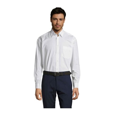 Baltimore Herrenhemd weiss | 3XL
