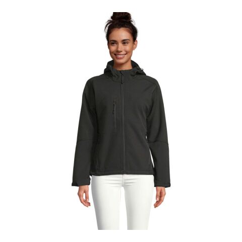 REPLAY Damen Jacke 340g schwarz | M | Stickerei | Linker Arm | 80 mm x 80 mm | 80