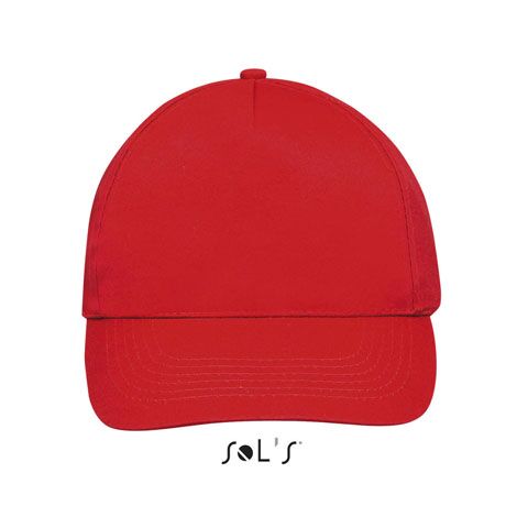 Sunny 5-Panel-Cap 180 g rot | M
