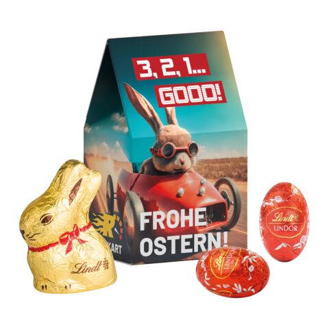 Standbodenbox Ostern Lindt weiß | 4c Euroskala