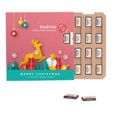 Täfelchen Adventskalender ECO 4c Euroskala | 24 Sarotti Schokotäfelchen